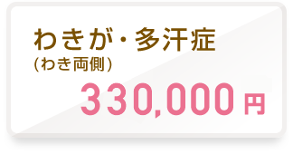 わきが・多汗症　(わき両側)